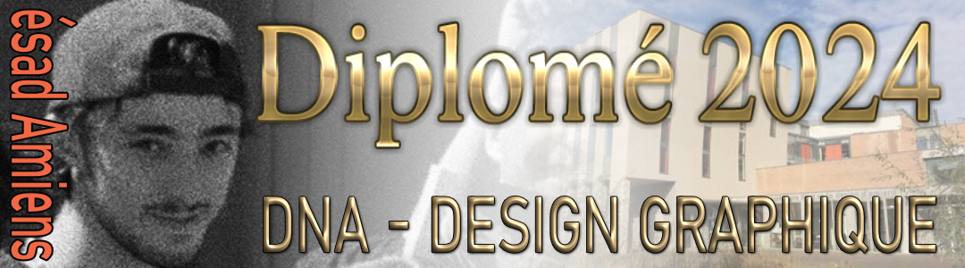Diplomé de l'ésad Amiens en 2024 option Design Graphique